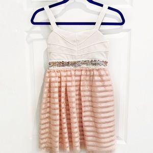 Blush Pink & Ivory Dress: 10